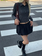 [ Pre-order ] Blackup Balloon Skirt