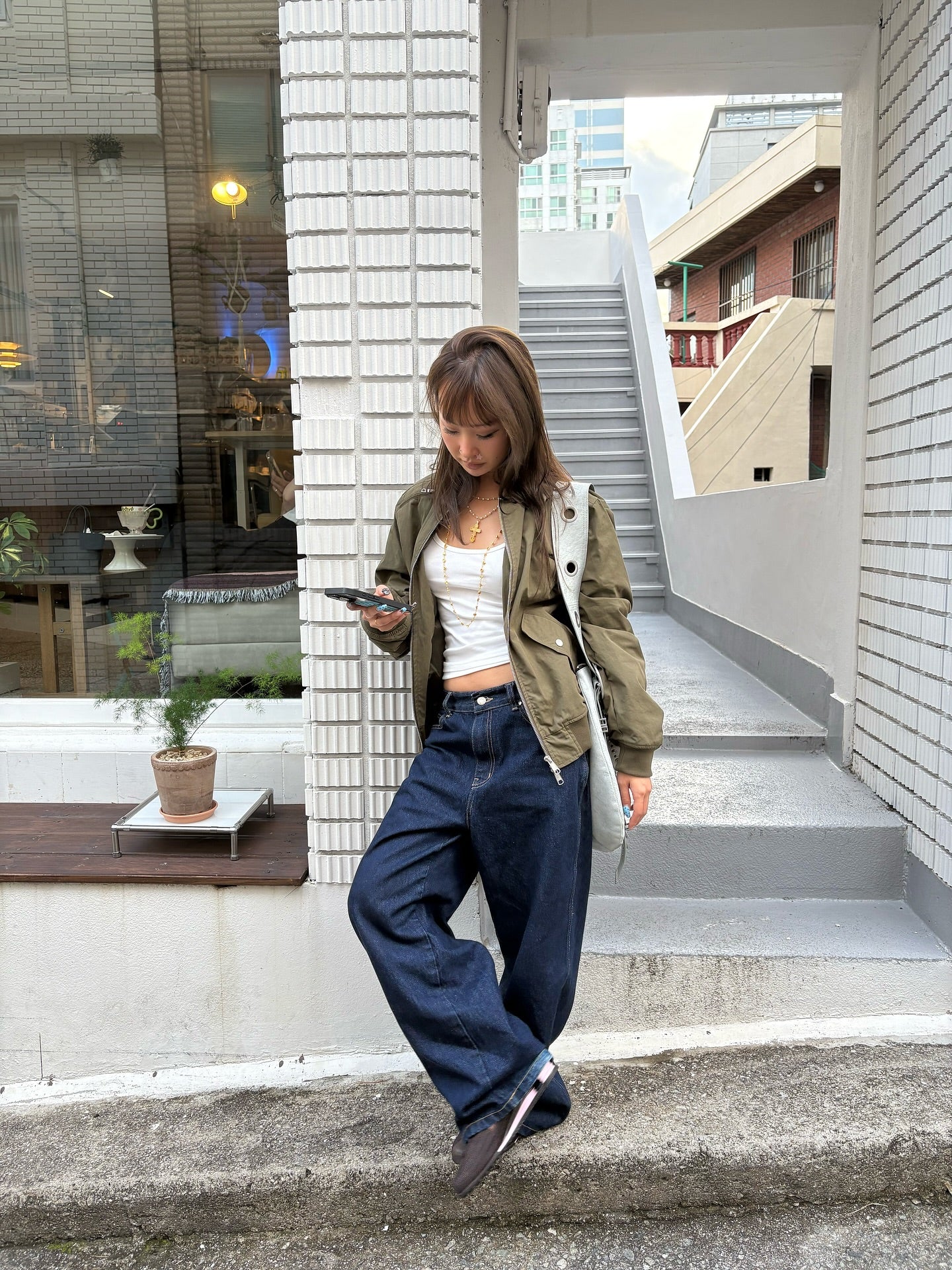 [ 店主強推 - 現貨 ] Low-Rise Denim Pants ( Indigo S現貨 )