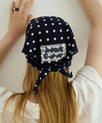 [ 現貨 ] Dotted Check Scarf