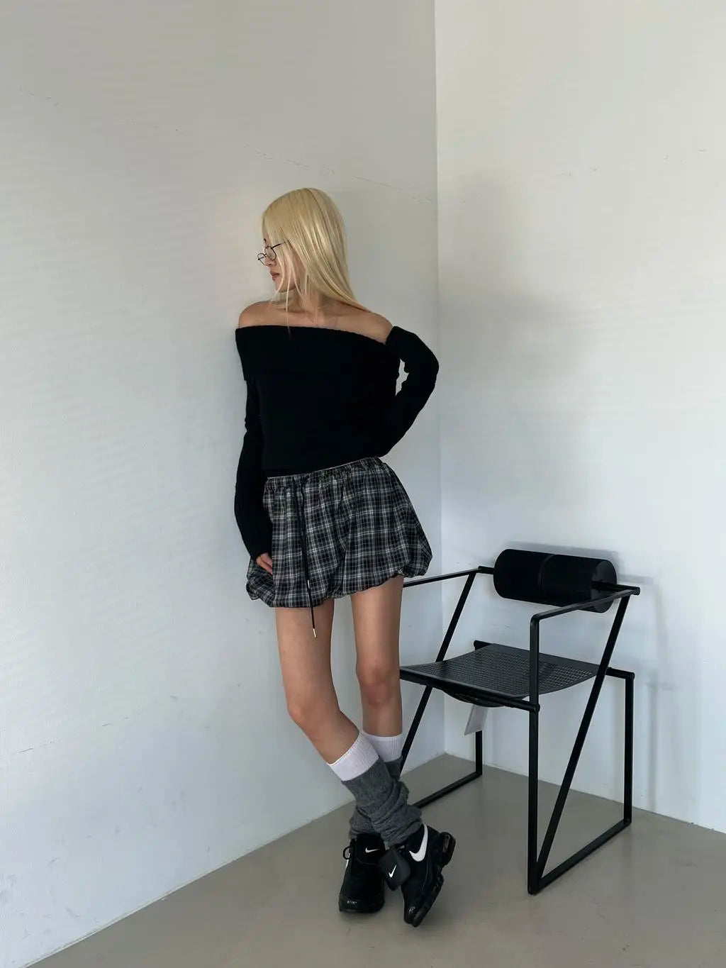 [ Pre-order ] Blackup Balloon Skirt