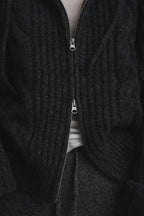 [ Pre-order ] Autumn Made Wool cable Hood Knit