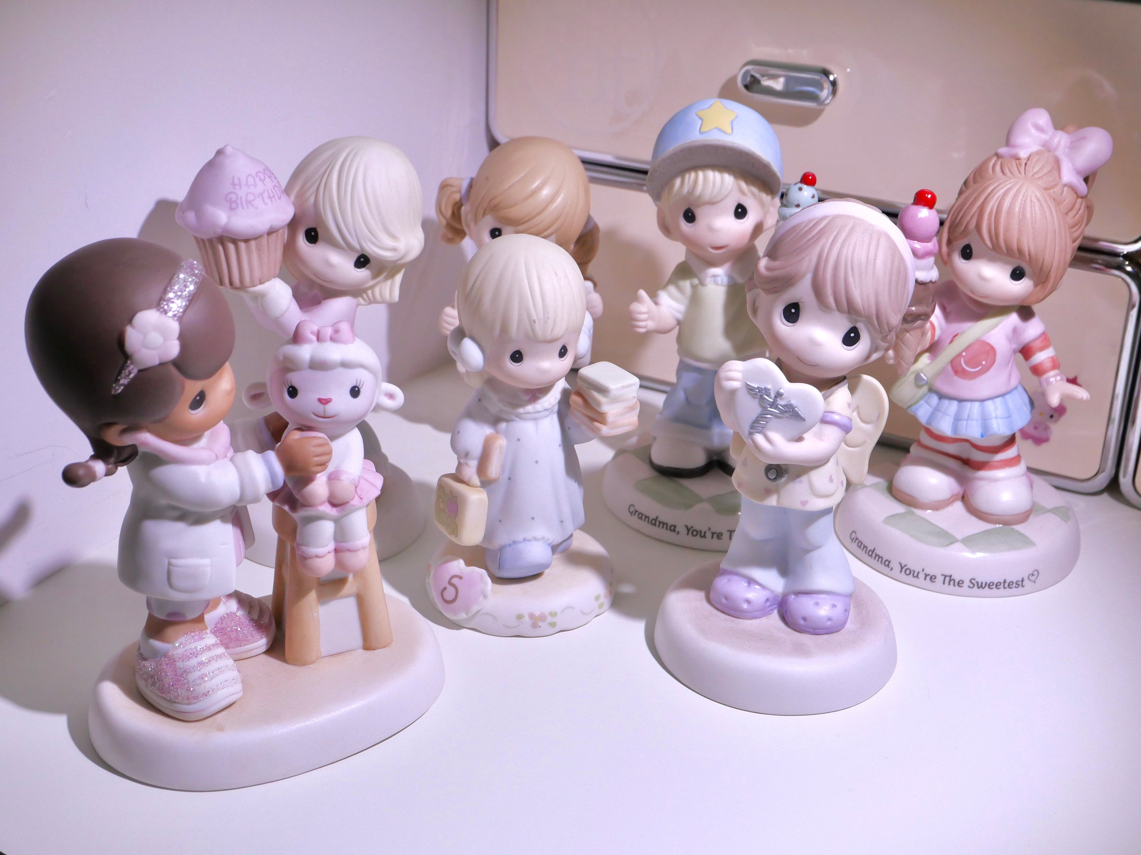 [ 現貨 ] Precious Moments 中古收藏水滴陶瓷娃娃