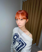 [ 現貨 ] Sculptor Off-Shoulder Cropped Sweatshirt