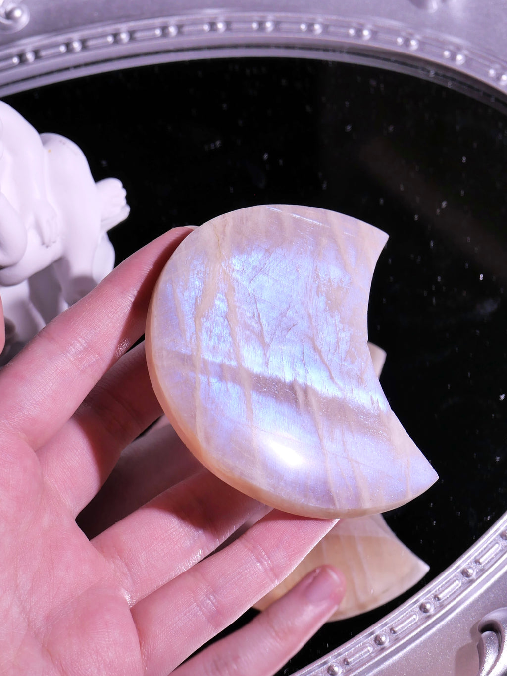 [ 現貨 ] TSCS022 🇮🇳印度月亮石 Natural India Moonstone