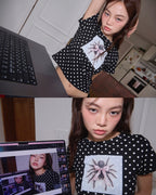 [ Pre-order ] Polka Dot Spider Tee