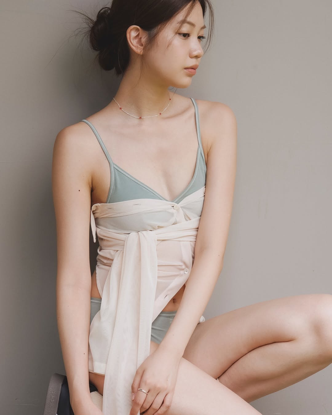 [ Pre-order ] 莫代爾內衣套裝👙 Modal Oh! Bralette Panty SET ( 內附胸墊 )