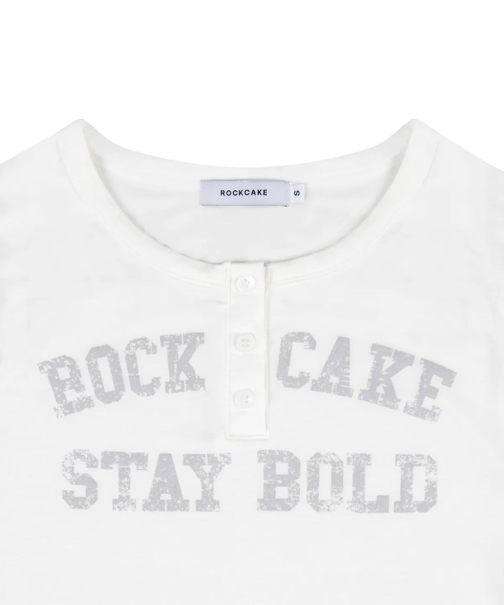 [ Pre-order ] Rockcake Classic Henly Neck Top