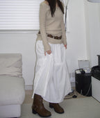 [ KR0458 清貨 ]  薄針織修腰長袖上衣兩色入 Bali Knit Ops