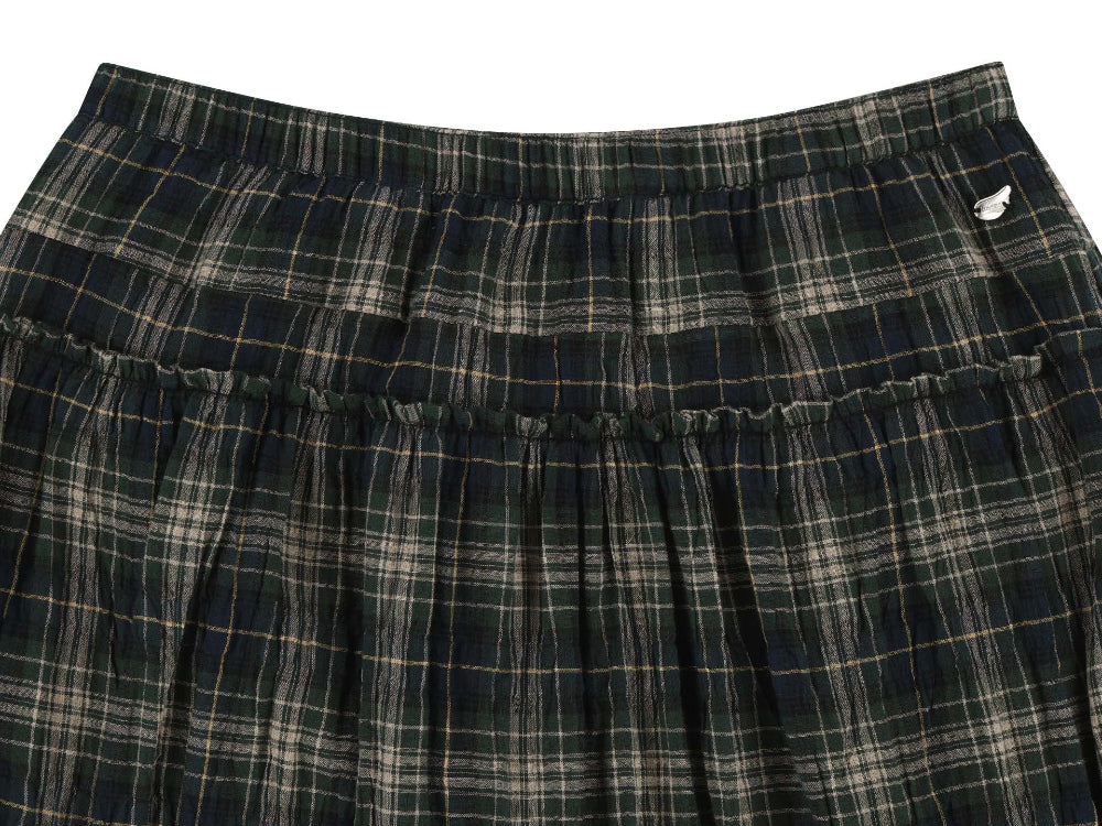 [ Pre-order ] Shirring Mid Skirt
