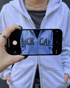 [ Pre-order ] Rockcake Arch Logo Zip Up Hoodie