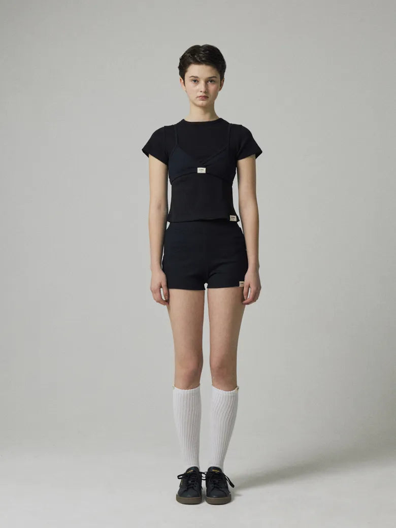 [ Pre-order ] 1+1 Glowny G Baby tee