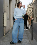 [ Jennie 同款 Pre-order ] Women Era Wide Fit Denim Pants