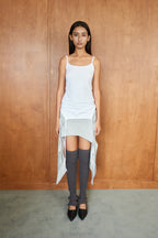 [ 現貨 ] 3way Slit Top Grey