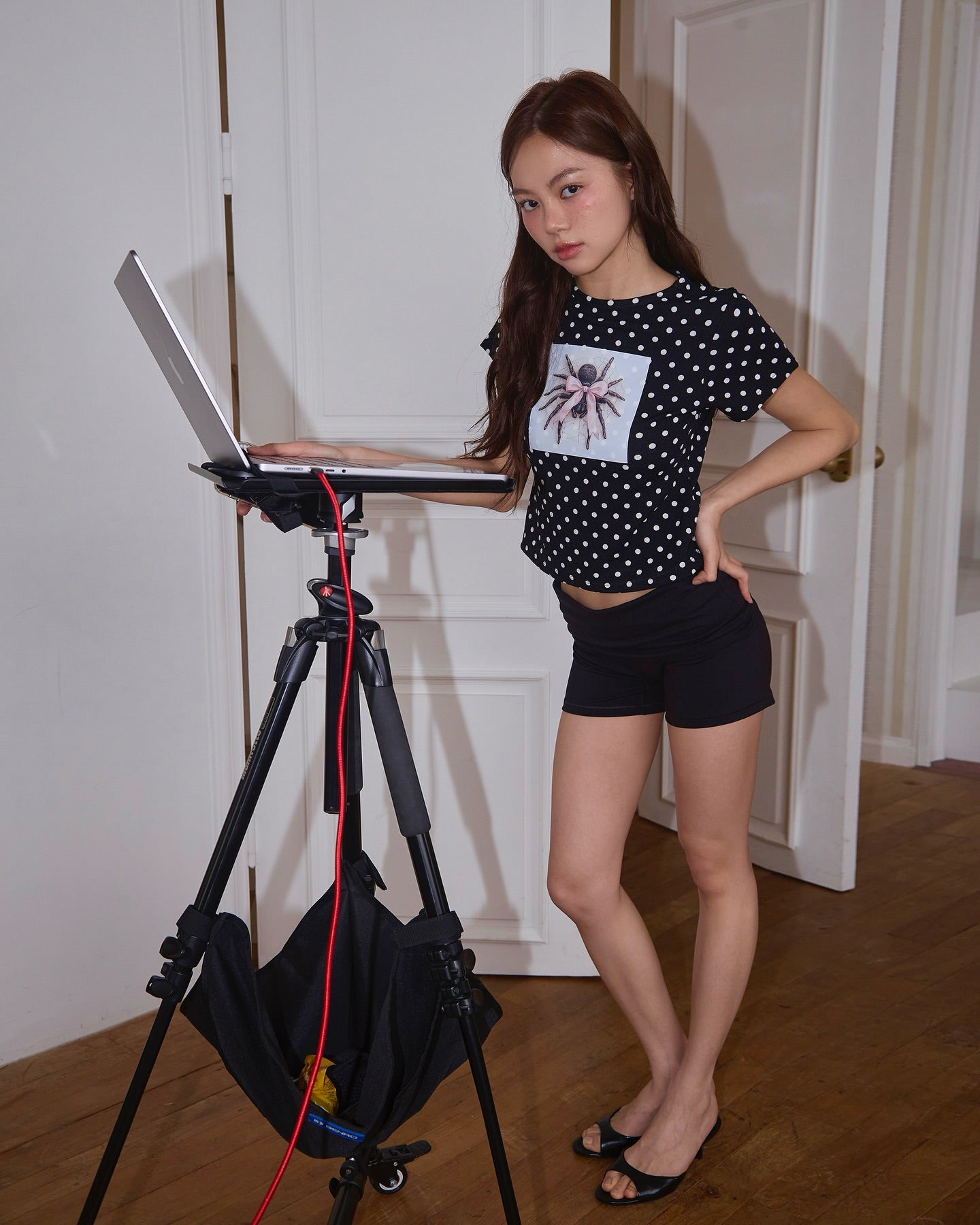 [ Pre-order ] Polka Dot Spider Tee