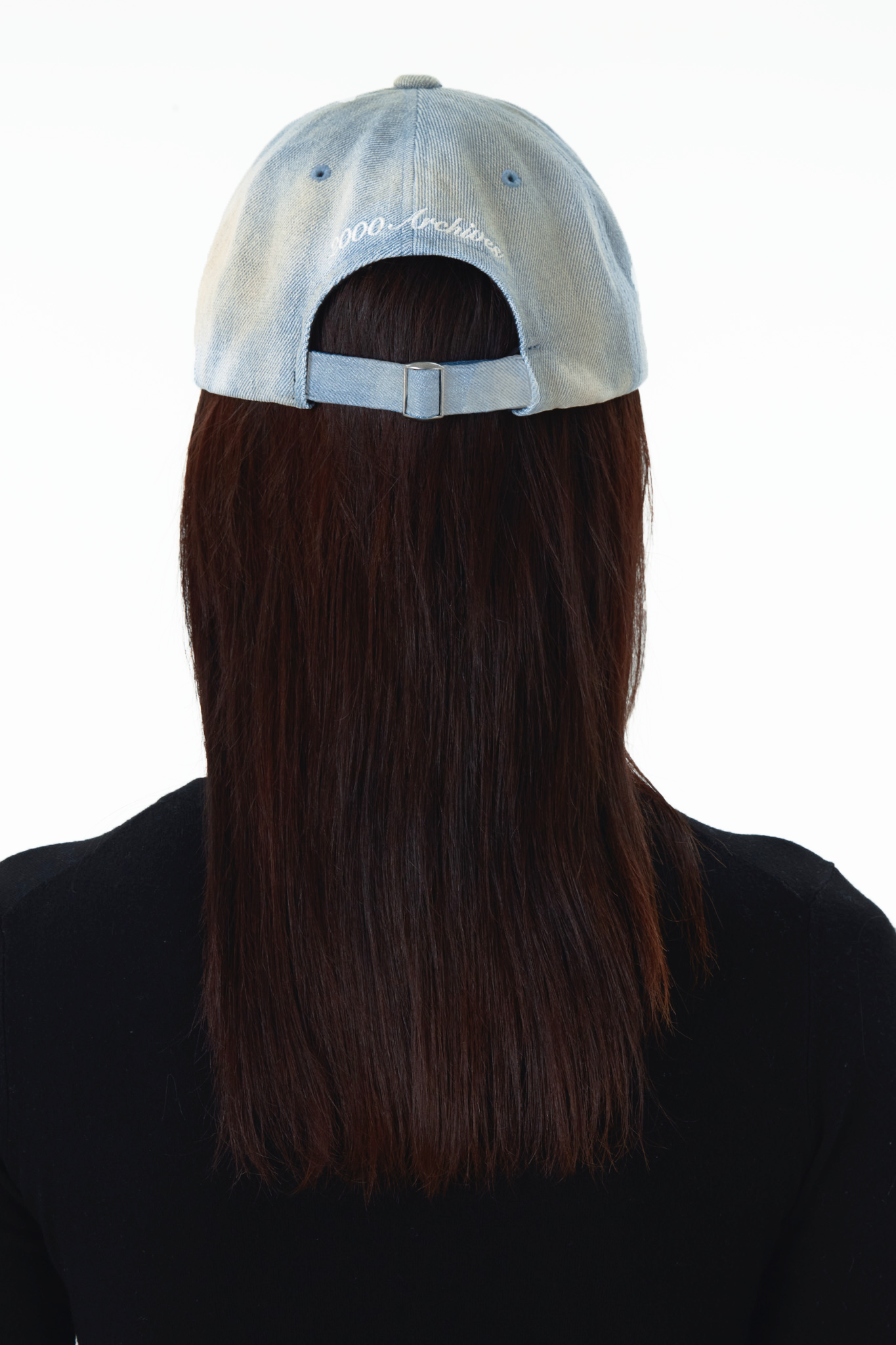 [ Pre-order ] Blessed Stripe Denim Ball Cap