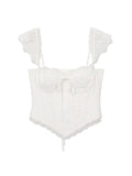 [ 限時優惠 Pre-order ] Powder Corset Top