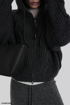 [ Pre-order ] Autumn Made Wool cable Hood Knit