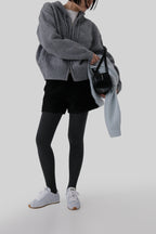 [ 已停產 ] Casual Knit Hood Zip-up