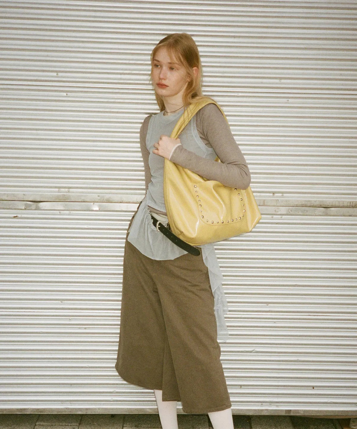 [ Pre-order ] KHIHO Stud Popo Bag