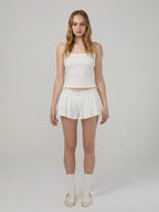 [ Rose同款 - 現貨 ] Glowny Province Eyelet Shorts