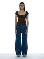 [ 店主推薦 Pre-order ] Button-Up Gathering Top ( M有現貨 )