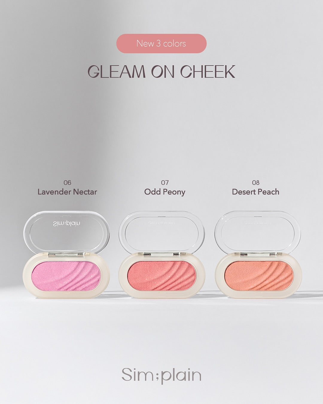 [ Pre-order ] Simplain Cream On Cheek 1+1 SET