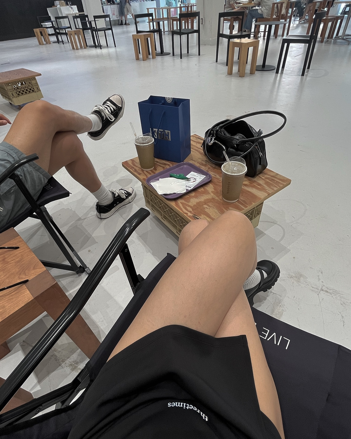 [ Pre-order ] Threetimes Athletic silt skirt