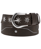 [ Pre-order ] Flame Stud Belt Brown