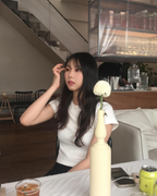 [ 🇰🇷韓國熱賣🔥現貨 ] Glowny🤍G Baby Tee 短版