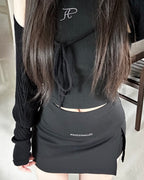 [ Pre-order ] Threetimes Athletic silt skirt