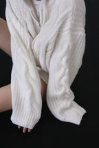 [ Pre-order ] Autumn Made Wool cable Hood Knit