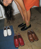 [ Pre-order ] Hayden 헤이든 스티치 페니로퍼 - 4colors