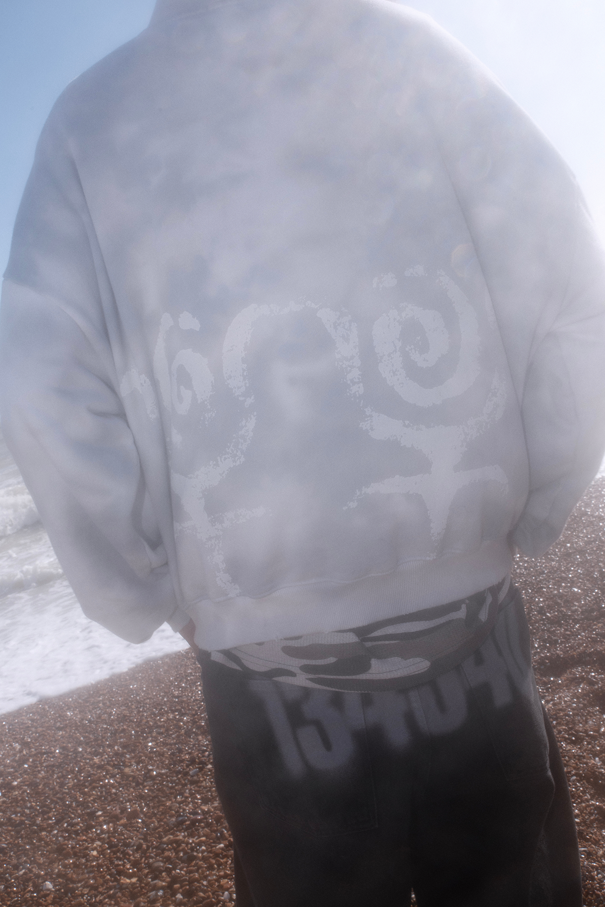 [ Pre-order ] 134340 Vintage Laser Denim Pants Blue