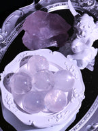 [ 現貨 ] TSCS013 🇲🇿莫桑比克粉晶水晶球 Natural Mozambique Rose Quartz Ball