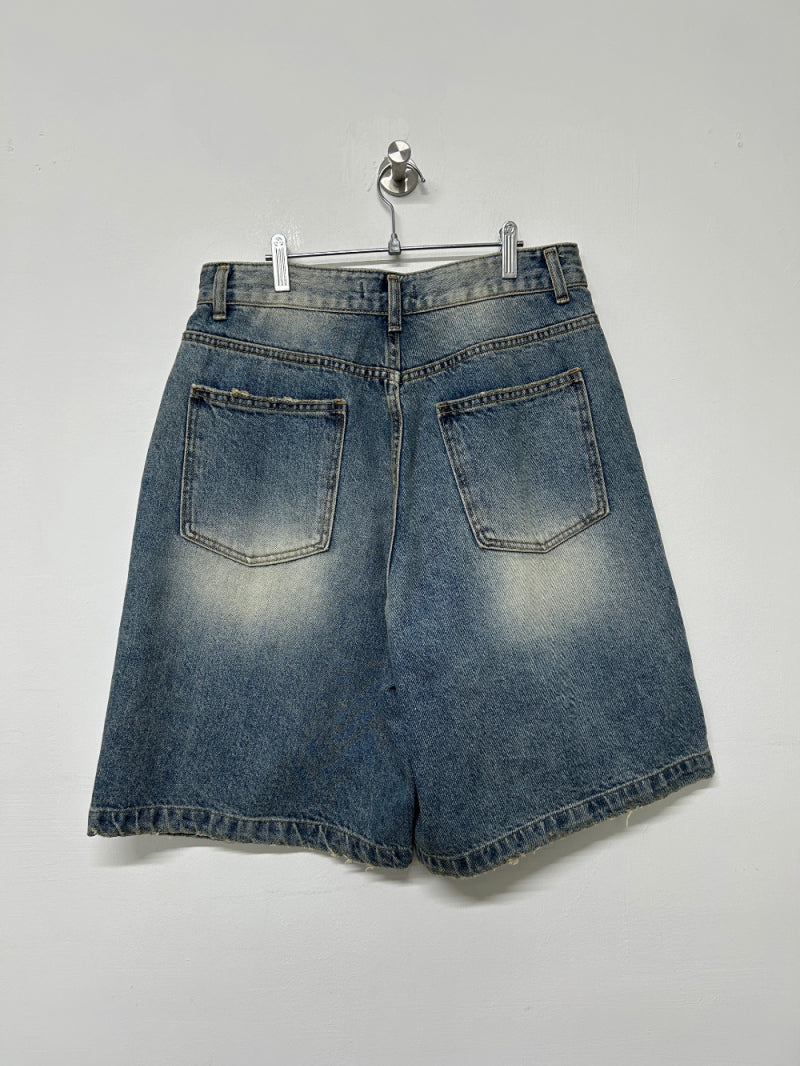 [ Pre-order ] Oatmeal Vintage Washing Jorts