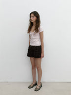 [ Pre-order ] Button Blush T