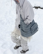 [ Pre-order ] Stripe Pocket Cross Bag