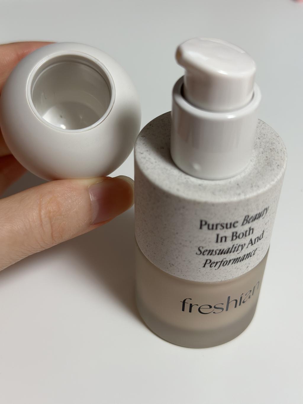 [ 店主推薦 - 201 來港中 ] Freshian🥚Egg-like Foundation SPF35 PA++ ( 混乾肌/混油肌/中性肌/乾肌夏天適用 )