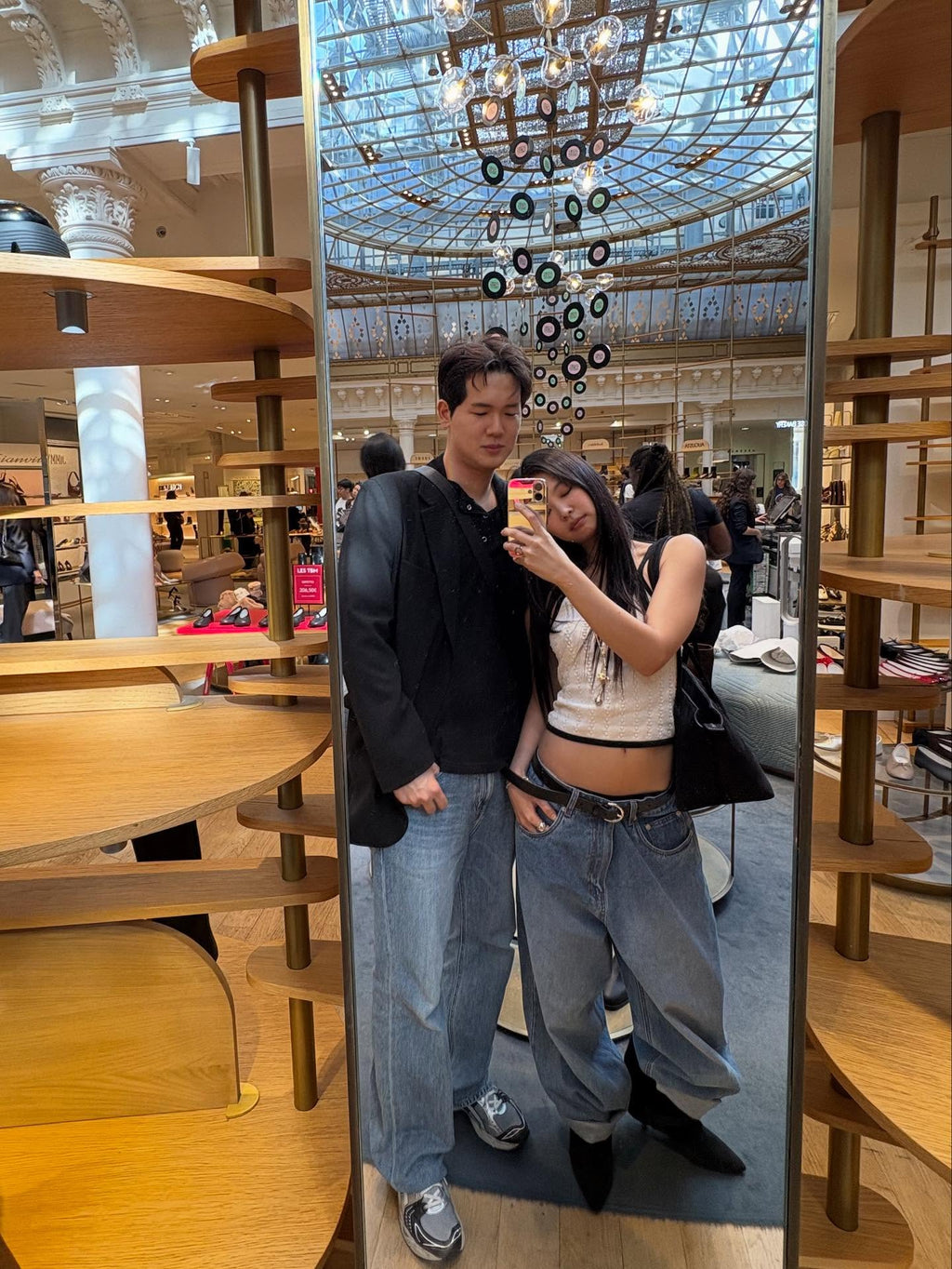 [ Jennie 同款 Pre-order ] Women Era Wide Fit Denim Pants