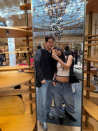 [ Jennie 同款 Pre-order ] Women Era Wide Fit Denim Pants