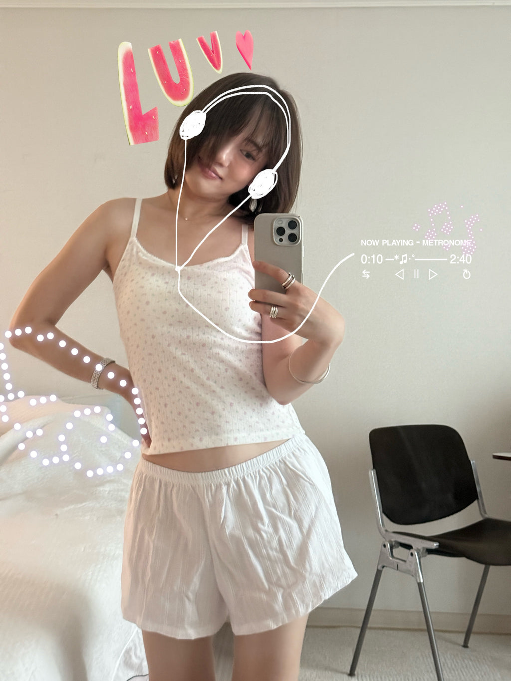 [ Pre-order ] Pony Bell Camisole ( 內附pad )