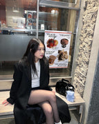 [ KR0335 ] Bite me mid waist skort