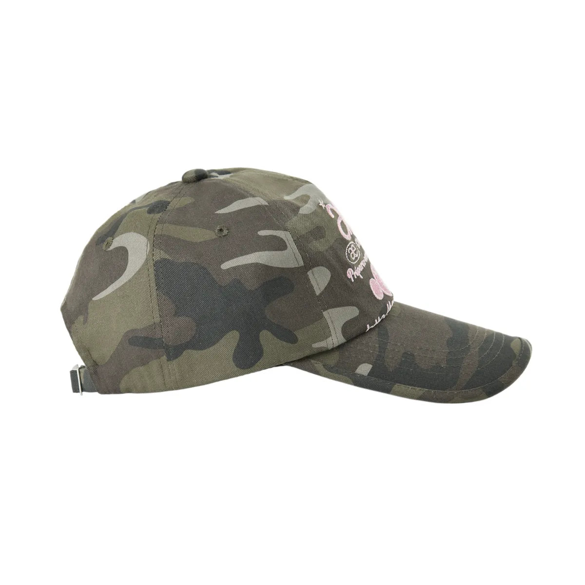 [ Pre-order ] AEAE Web Logo Camouflage 5 Pannel Cap - green