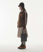 [ 現貨 ] Coy Visor Crochet Beanie