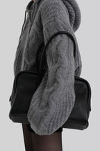 [ Pre-order ] Autumn Made Wool cable Hood Knit