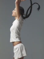 [ 安宥真同款🔥Pre-order ] Glowny G Classic Fitted Tee 長版