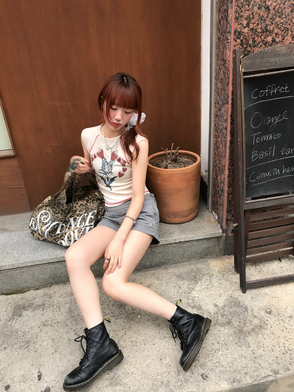 [ 現貨 ] Stud Shorts Cocoa