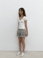 [ Pre-order ] Button Blush T