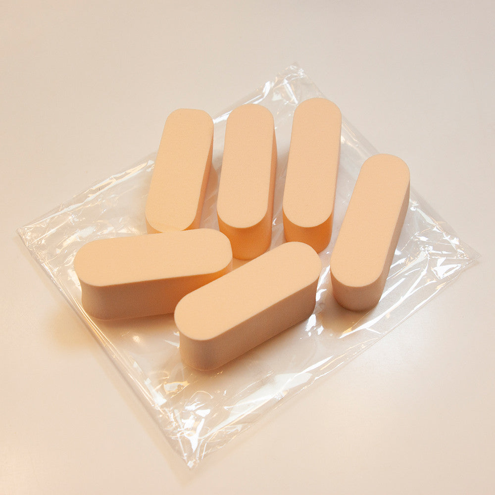 [ 現貨 ] 韓國化妝室同款年糕粉撲6個入 ( 較軟熟 適合打造水潤光澤型粉底 ) Beauty Blender 6pcs