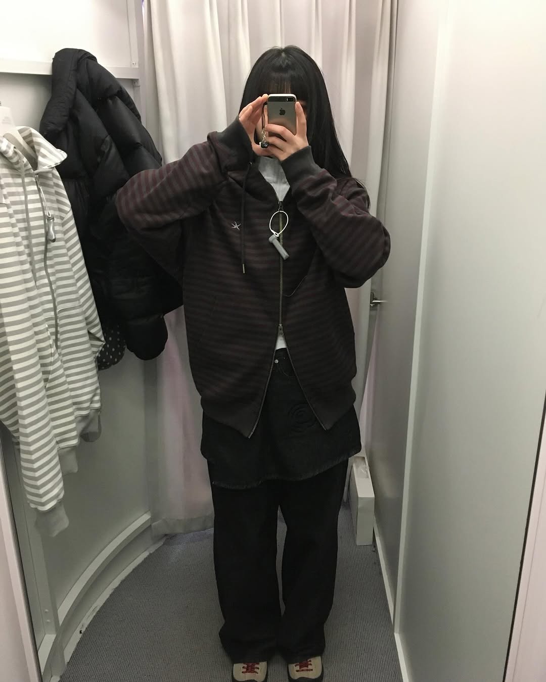[ Pre-order ] TCM Stripe Hooded Zip-up